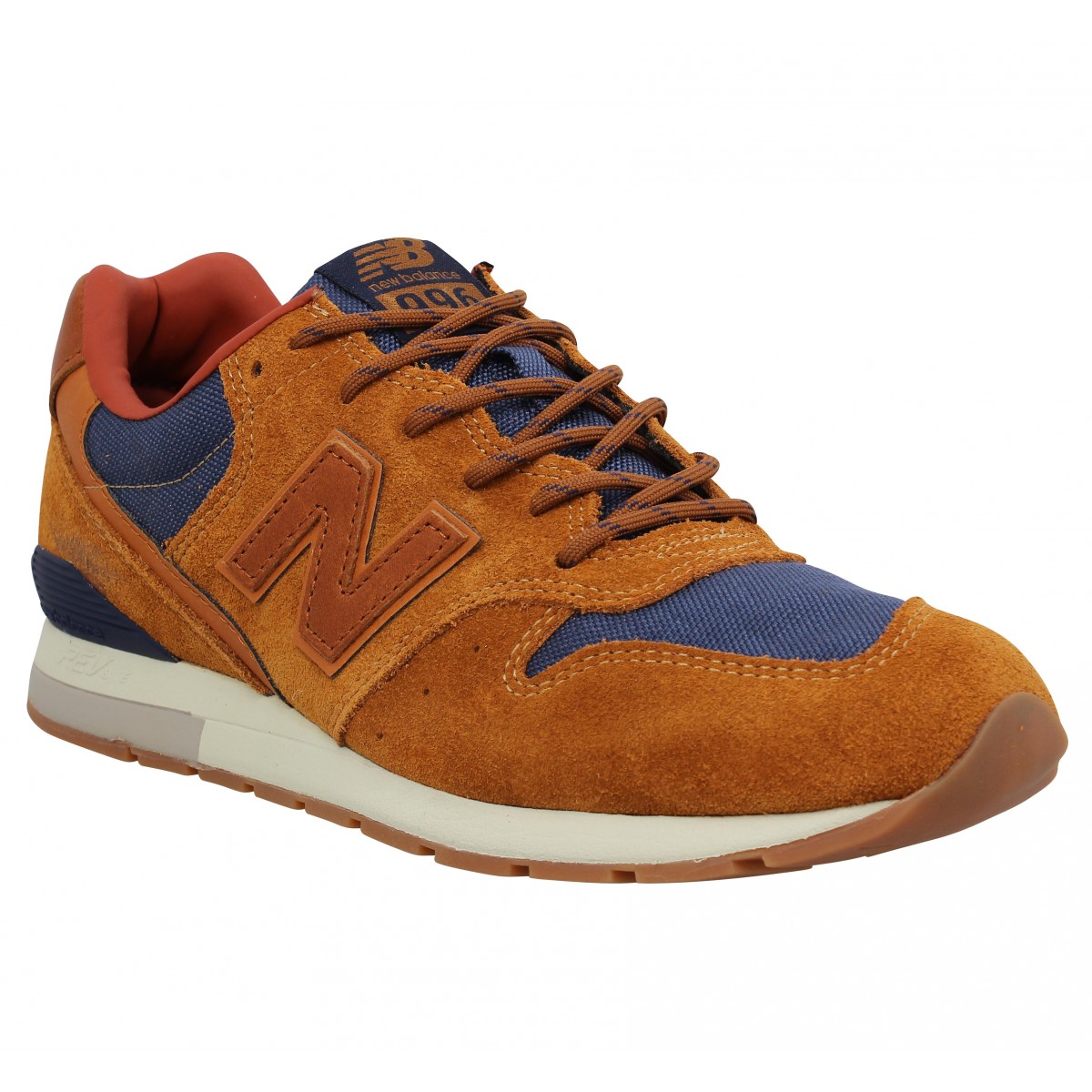 basket new balance homme marron